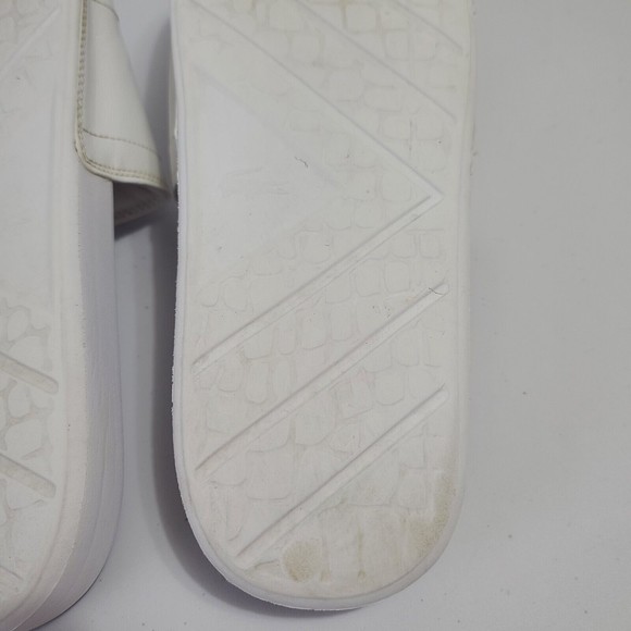 Lacoste Croco Slide Sandals Men’s Size 14 White Black main image 12